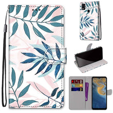 Load image into Gallery viewer, Coloured Drawing Cross Texture Horizontal Flip PU Leather Case with Holder &amp; Card Slots &amp; Wallet &amp; Lanyard, For ZTE Blade A51, For ZTE Blade A71