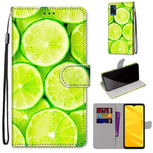 Load image into Gallery viewer, Coloured Drawing Cross Texture Horizontal Flip PU Leather Case with Holder &amp; Card Slots &amp; Wallet &amp; Lanyard, For ZTE Blade A51, For ZTE Blade A71