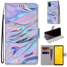 Load image into Gallery viewer, Coloured Drawing Cross Texture Horizontal Flip PU Leather Case with Holder &amp; Card Slots &amp; Wallet &amp; Lanyard, For ZTE Blade A51, For ZTE Blade A71
