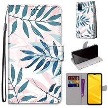 Load image into Gallery viewer, Coloured Drawing Cross Texture Horizontal Flip PU Leather Case with Holder &amp; Card Slots &amp; Wallet &amp; Lanyard, For ZTE Blade A51, For ZTE Blade A71
