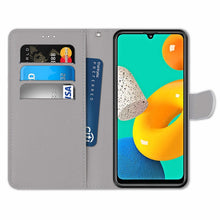 Load image into Gallery viewer, Coloured Drawing Cross Texture Horizontal Flip PU Leather Case with Holder &amp; Card Slots &amp; Wallet &amp; Lanyard, For Samsung Galaxy A22 4G, For Samsung Galaxy A22 5G
