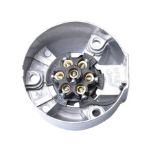 Load image into Gallery viewer, 12V 7 Pin Round Plug Female Metal Trailer Adapter Connector Boat Carvan EU Plug, A0201