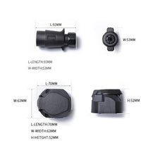 Load image into Gallery viewer, 12V 7-pin Plastic Trailer Connector Socket + Plug EU, A0226