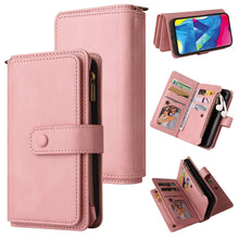 Load image into Gallery viewer, Skin Feel PU + TPU Horizontal Flip Leather Case with Holder &amp; 15 Cards Slot &amp; Wallet &amp; Zipper Pocket &amp; Lanyard, For Samsung Galaxy M10 / A10, For Samsung Galaxy Note20, For Samsung Galaxy Note20 Ultra, For Samsung Galaxy Note10 5G                      ...