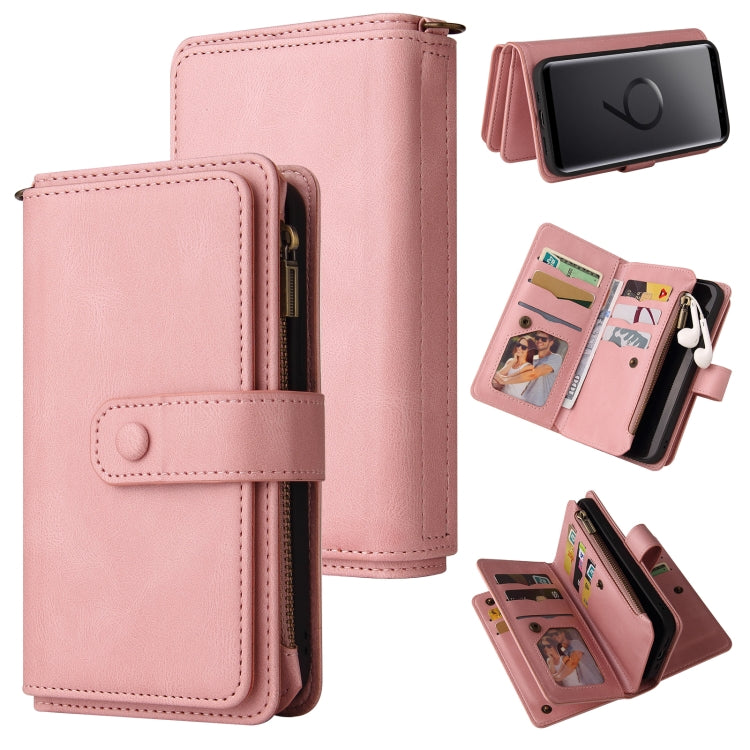 Skin Feel PU + TPU Horizontal Flip Leather Case with Holder & 15 Cards Slot & Wallet & Zipper Pocket & Lanyard, For Samsung Galaxy M10 / A10, For Samsung Galaxy Note20, For Samsung Galaxy Note20 Ultra, For Samsung Galaxy Note10 5G                      ...