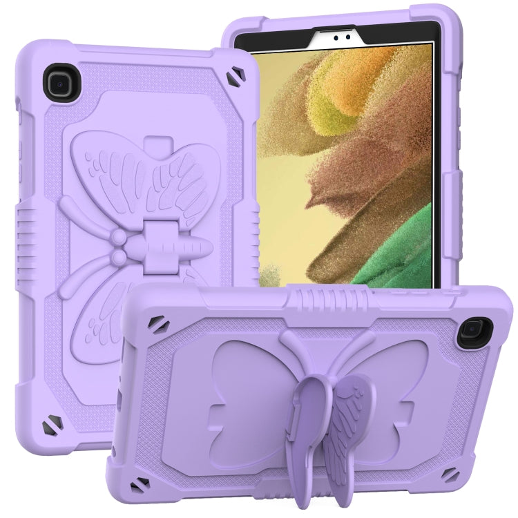 Pure Color PC + Silicone Anti-drop Protective Case with Butterfly Shape Holder & Pen Slot, For iPad 9.7 2018 & 2017 / Pro 9.7 inch / Air 2 / 6, For iPad 10.2 2021 & 2020 & 2019 / Air 3 10.5 inch, For iPad mini 6 2021 / mini 2024                        ...