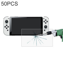 Load image into Gallery viewer, 50 PCS 0.26mm 9H 2.5D Tempered Glass Film, For Nintendo Switch OLED (50 PCS)