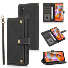 Load image into Gallery viewer, PU + TPU Horizontal Flip Leather Case with Holder &amp; Card Slot &amp; Wallet &amp; Lanyard, For Samsung Galaxy A11, For Samsung Galaxy A21s, For Samsung Galaxy A32 5G, For Samsung Galaxy A51 4G, For Samsung Galaxy A52 5G / 4G, For Samsung Galaxy A71 4G          ...