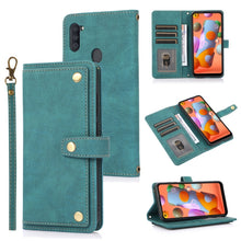 Load image into Gallery viewer, PU + TPU Horizontal Flip Leather Case with Holder &amp; Card Slot &amp; Wallet &amp; Lanyard, For Samsung Galaxy A11, For Samsung Galaxy A21s, For Samsung Galaxy A32 5G, For Samsung Galaxy A51 4G, For Samsung Galaxy A52 5G / 4G, For Samsung Galaxy A71 4G          ...