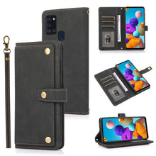 Load image into Gallery viewer, PU + TPU Horizontal Flip Leather Case with Holder &amp; Card Slot &amp; Wallet &amp; Lanyard, For Samsung Galaxy A11, For Samsung Galaxy A21s, For Samsung Galaxy A32 5G, For Samsung Galaxy A51 4G, For Samsung Galaxy A52 5G / 4G, For Samsung Galaxy A71 4G          ...