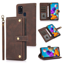 Load image into Gallery viewer, PU + TPU Horizontal Flip Leather Case with Holder &amp; Card Slot &amp; Wallet &amp; Lanyard, For Samsung Galaxy A11, For Samsung Galaxy A21s, For Samsung Galaxy A32 5G, For Samsung Galaxy A51 4G, For Samsung Galaxy A52 5G / 4G, For Samsung Galaxy A71 4G          ...