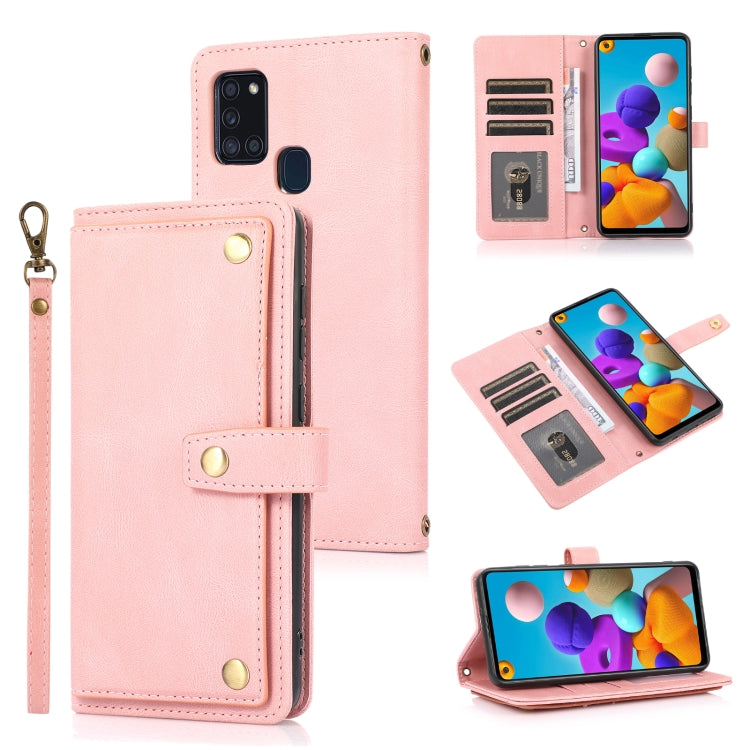 PU + TPU Horizontal Flip Leather Case with Holder & Card Slot & Wallet & Lanyard, For Samsung Galaxy A11, For Samsung Galaxy A21s, For Samsung Galaxy A32 5G, For Samsung Galaxy A51 4G, For Samsung Galaxy A52 5G / 4G, For Samsung Galaxy A71 4G          ...