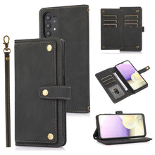 Load image into Gallery viewer, PU + TPU Horizontal Flip Leather Case with Holder &amp; Card Slot &amp; Wallet &amp; Lanyard, For Samsung Galaxy A11, For Samsung Galaxy A21s, For Samsung Galaxy A32 5G, For Samsung Galaxy A51 4G, For Samsung Galaxy A52 5G / 4G, For Samsung Galaxy A71 4G          ...