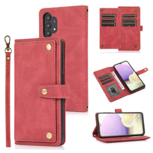 Load image into Gallery viewer, PU + TPU Horizontal Flip Leather Case with Holder &amp; Card Slot &amp; Wallet &amp; Lanyard, For Samsung Galaxy A11, For Samsung Galaxy A21s, For Samsung Galaxy A32 5G, For Samsung Galaxy A51 4G, For Samsung Galaxy A52 5G / 4G, For Samsung Galaxy A71 4G          ...