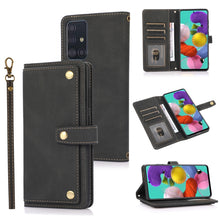 Load image into Gallery viewer, PU + TPU Horizontal Flip Leather Case with Holder &amp; Card Slot &amp; Wallet &amp; Lanyard, For Samsung Galaxy A11, For Samsung Galaxy A21s, For Samsung Galaxy A32 5G, For Samsung Galaxy A51 4G, For Samsung Galaxy A52 5G / 4G, For Samsung Galaxy A71 4G          ...