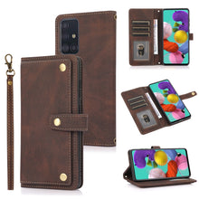 Load image into Gallery viewer, PU + TPU Horizontal Flip Leather Case with Holder &amp; Card Slot &amp; Wallet &amp; Lanyard, For Samsung Galaxy A11, For Samsung Galaxy A21s, For Samsung Galaxy A32 5G, For Samsung Galaxy A51 4G, For Samsung Galaxy A52 5G / 4G, For Samsung Galaxy A71 4G          ...