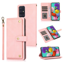 Load image into Gallery viewer, PU + TPU Horizontal Flip Leather Case with Holder &amp; Card Slot &amp; Wallet &amp; Lanyard, For Samsung Galaxy A11, For Samsung Galaxy A21s, For Samsung Galaxy A32 5G, For Samsung Galaxy A51 4G, For Samsung Galaxy A52 5G / 4G, For Samsung Galaxy A71 4G          ...