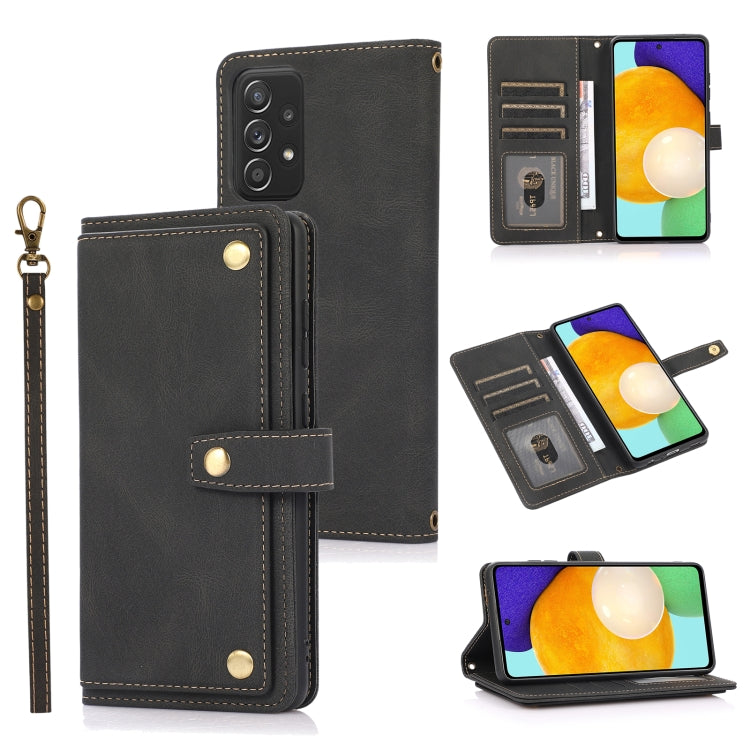 PU + TPU Horizontal Flip Leather Case with Holder & Card Slot & Wallet & Lanyard, For Samsung Galaxy A11, For Samsung Galaxy A21s, For Samsung Galaxy A32 5G, For Samsung Galaxy A51 4G, For Samsung Galaxy A52 5G / 4G, For Samsung Galaxy A71 4G          ...