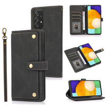 Load image into Gallery viewer, PU + TPU Horizontal Flip Leather Case with Holder &amp; Card Slot &amp; Wallet &amp; Lanyard, For Samsung Galaxy A11, For Samsung Galaxy A21s, For Samsung Galaxy A32 5G, For Samsung Galaxy A51 4G, For Samsung Galaxy A52 5G / 4G, For Samsung Galaxy A71 4G          ...