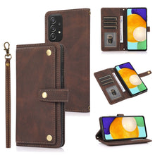 Load image into Gallery viewer, PU + TPU Horizontal Flip Leather Case with Holder &amp; Card Slot &amp; Wallet &amp; Lanyard, For Samsung Galaxy A11, For Samsung Galaxy A21s, For Samsung Galaxy A32 5G, For Samsung Galaxy A51 4G, For Samsung Galaxy A52 5G / 4G, For Samsung Galaxy A71 4G          ...