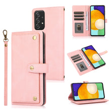 Load image into Gallery viewer, PU + TPU Horizontal Flip Leather Case with Holder &amp; Card Slot &amp; Wallet &amp; Lanyard, For Samsung Galaxy A11, For Samsung Galaxy A21s, For Samsung Galaxy A32 5G, For Samsung Galaxy A51 4G, For Samsung Galaxy A52 5G / 4G, For Samsung Galaxy A71 4G          ...