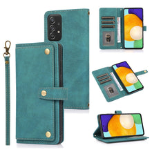 Load image into Gallery viewer, PU + TPU Horizontal Flip Leather Case with Holder &amp; Card Slot &amp; Wallet &amp; Lanyard, For Samsung Galaxy A11, For Samsung Galaxy A21s, For Samsung Galaxy A32 5G, For Samsung Galaxy A51 4G, For Samsung Galaxy A52 5G / 4G, For Samsung Galaxy A71 4G          ...