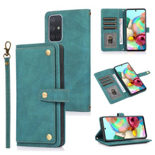 Load image into Gallery viewer, PU + TPU Horizontal Flip Leather Case with Holder &amp; Card Slot &amp; Wallet &amp; Lanyard, For Samsung Galaxy A11, For Samsung Galaxy A21s, For Samsung Galaxy A32 5G, For Samsung Galaxy A51 4G, For Samsung Galaxy A52 5G / 4G, For Samsung Galaxy A71 4G          ...