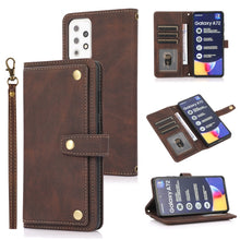 Load image into Gallery viewer, PU + TPU Horizontal Flip Leather Case with Holder &amp; Card Slot &amp; Wallet &amp; Lanyard, For Samsung Galaxy A11, For Samsung Galaxy A21s, For Samsung Galaxy A32 5G, For Samsung Galaxy A51 4G, For Samsung Galaxy A52 5G / 4G, For Samsung Galaxy A71 4G          ...