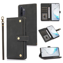 Load image into Gallery viewer, PU + TPU Horizontal Flip Leather Case with Holder &amp; Card Slot &amp; Wallet &amp; Lanyard, For Samsung Galaxy Note 10 Pro, For Samsung Galaxy Note20, For Samsung Galaxy S20 FE, For Samsung Galaxy S20+, For Samsung Galaxy S21 FE 5G, For Samsung Galaxy S21+ 5G   ...
