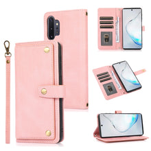 Load image into Gallery viewer, PU + TPU Horizontal Flip Leather Case with Holder &amp; Card Slot &amp; Wallet &amp; Lanyard, For Samsung Galaxy Note 10 Pro, For Samsung Galaxy Note20, For Samsung Galaxy S20 FE, For Samsung Galaxy S20+, For Samsung Galaxy S21 FE 5G, For Samsung Galaxy S21+ 5G   ...
