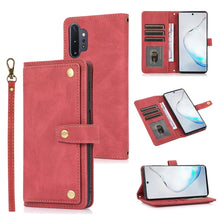 Load image into Gallery viewer, PU + TPU Horizontal Flip Leather Case with Holder &amp; Card Slot &amp; Wallet &amp; Lanyard, For Samsung Galaxy Note 10 Pro, For Samsung Galaxy Note20, For Samsung Galaxy S20 FE, For Samsung Galaxy S20+, For Samsung Galaxy S21 FE 5G, For Samsung Galaxy S21+ 5G   ...