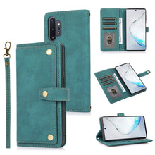 Load image into Gallery viewer, PU + TPU Horizontal Flip Leather Case with Holder &amp; Card Slot &amp; Wallet &amp; Lanyard, For Samsung Galaxy Note 10 Pro, For Samsung Galaxy Note20, For Samsung Galaxy S20 FE, For Samsung Galaxy S20+, For Samsung Galaxy S21 FE 5G, For Samsung Galaxy S21+ 5G   ...