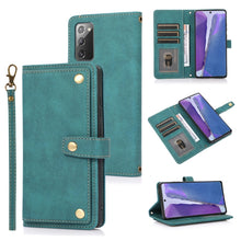 Load image into Gallery viewer, PU + TPU Horizontal Flip Leather Case with Holder &amp; Card Slot &amp; Wallet &amp; Lanyard, For Samsung Galaxy Note 10 Pro, For Samsung Galaxy Note20, For Samsung Galaxy S20 FE, For Samsung Galaxy S20+, For Samsung Galaxy S21 FE 5G, For Samsung Galaxy S21+ 5G   ...