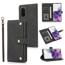 Load image into Gallery viewer, PU + TPU Horizontal Flip Leather Case with Holder &amp; Card Slot &amp; Wallet &amp; Lanyard, For Samsung Galaxy Note 10 Pro, For Samsung Galaxy Note20, For Samsung Galaxy S20 FE, For Samsung Galaxy S20+, For Samsung Galaxy S21 FE 5G, For Samsung Galaxy S21+ 5G   ...