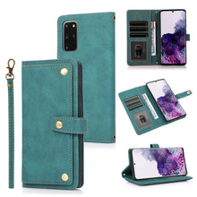 Load image into Gallery viewer, PU + TPU Horizontal Flip Leather Case with Holder &amp; Card Slot &amp; Wallet &amp; Lanyard, For Samsung Galaxy Note 10 Pro, For Samsung Galaxy Note20, For Samsung Galaxy S20 FE, For Samsung Galaxy S20+, For Samsung Galaxy S21 FE 5G, For Samsung Galaxy S21+ 5G   ...