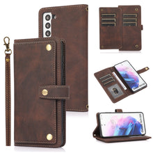 Load image into Gallery viewer, PU + TPU Horizontal Flip Leather Case with Holder &amp; Card Slot &amp; Wallet &amp; Lanyard, For Samsung Galaxy Note 10 Pro, For Samsung Galaxy Note20, For Samsung Galaxy S20 FE, For Samsung Galaxy S20+, For Samsung Galaxy S21 FE 5G, For Samsung Galaxy S21+ 5G   ...