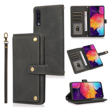Load image into Gallery viewer, PU + TPU Horizontal Flip Leather Case with Holder &amp; Card Slot &amp; Wallet &amp; Lanyard, For Samsung Galaxy A50 / A30s / A50s, For Samsung Galaxy S8, For Samsung Galaxy S9, For Samsung Galaxy S9+