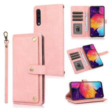 Load image into Gallery viewer, PU + TPU Horizontal Flip Leather Case with Holder &amp; Card Slot &amp; Wallet &amp; Lanyard, For Samsung Galaxy A50 / A30s / A50s, For Samsung Galaxy S8, For Samsung Galaxy S9, For Samsung Galaxy S9+
