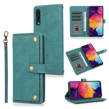 Load image into Gallery viewer, PU + TPU Horizontal Flip Leather Case with Holder &amp; Card Slot &amp; Wallet &amp; Lanyard, For Samsung Galaxy A50 / A30s / A50s, For Samsung Galaxy S8, For Samsung Galaxy S9, For Samsung Galaxy S9+