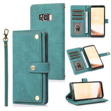 Load image into Gallery viewer, PU + TPU Horizontal Flip Leather Case with Holder &amp; Card Slot &amp; Wallet &amp; Lanyard, For Samsung Galaxy A50 / A30s / A50s, For Samsung Galaxy S8, For Samsung Galaxy S9, For Samsung Galaxy S9+