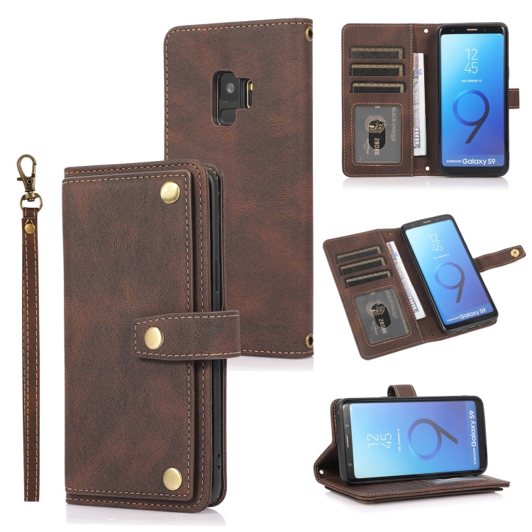 PU + TPU Horizontal Flip Leather Case with Holder & Card Slot & Wallet & Lanyard, For Samsung Galaxy A50 / A30s / A50s, For Samsung Galaxy S8, For Samsung Galaxy S9, For Samsung Galaxy S9+