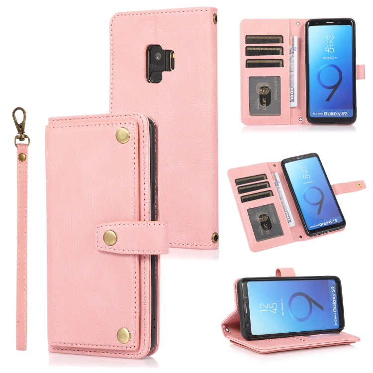 PU + TPU Horizontal Flip Leather Case with Holder & Card Slot & Wallet & Lanyard, For Samsung Galaxy A50 / A30s / A50s, For Samsung Galaxy S8, For Samsung Galaxy S9, For Samsung Galaxy S9+