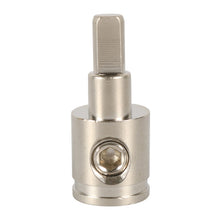 Load image into Gallery viewer, A5659-02 2 PCS Car Large Size Nickel-plated Brass 0GA to 4GA Audio Terminal Block, A5659-02