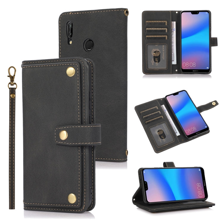 PU + TPU Horizontal Flip Leather Case with Holder & Card Slot & Wallet & Lanyard, For Huawei P20 Lite, For Huawei P30, For Xiaomi Mi 11 Pro, For Xiaomi Redmi K40