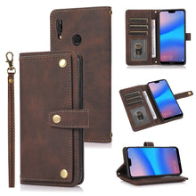 Load image into Gallery viewer, PU + TPU Horizontal Flip Leather Case with Holder &amp; Card Slot &amp; Wallet &amp; Lanyard, For Huawei P20 Lite, For Huawei P30, For Xiaomi Mi 11 Pro, For Xiaomi Redmi K40