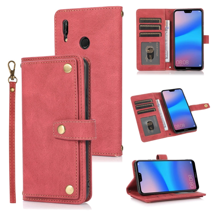 PU + TPU Horizontal Flip Leather Case with Holder & Card Slot & Wallet & Lanyard, For Huawei P20 Lite, For Huawei P30, For Xiaomi Mi 11 Pro, For Xiaomi Redmi K40