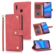 Load image into Gallery viewer, PU + TPU Horizontal Flip Leather Case with Holder &amp; Card Slot &amp; Wallet &amp; Lanyard, For Huawei P20 Lite, For Huawei P30, For Xiaomi Mi 11 Pro, For Xiaomi Redmi K40