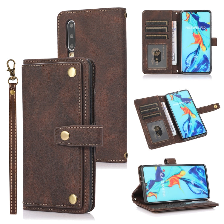 PU + TPU Horizontal Flip Leather Case with Holder & Card Slot & Wallet & Lanyard, For Huawei P20 Lite, For Huawei P30, For Xiaomi Mi 11 Pro, For Xiaomi Redmi K40