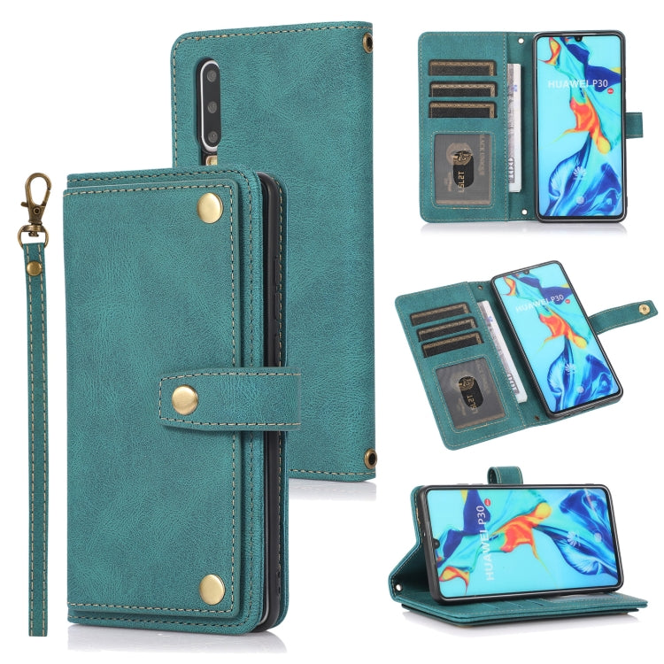 PU + TPU Horizontal Flip Leather Case with Holder & Card Slot & Wallet & Lanyard, For Huawei P20 Lite, For Huawei P30, For Xiaomi Mi 11 Pro, For Xiaomi Redmi K40