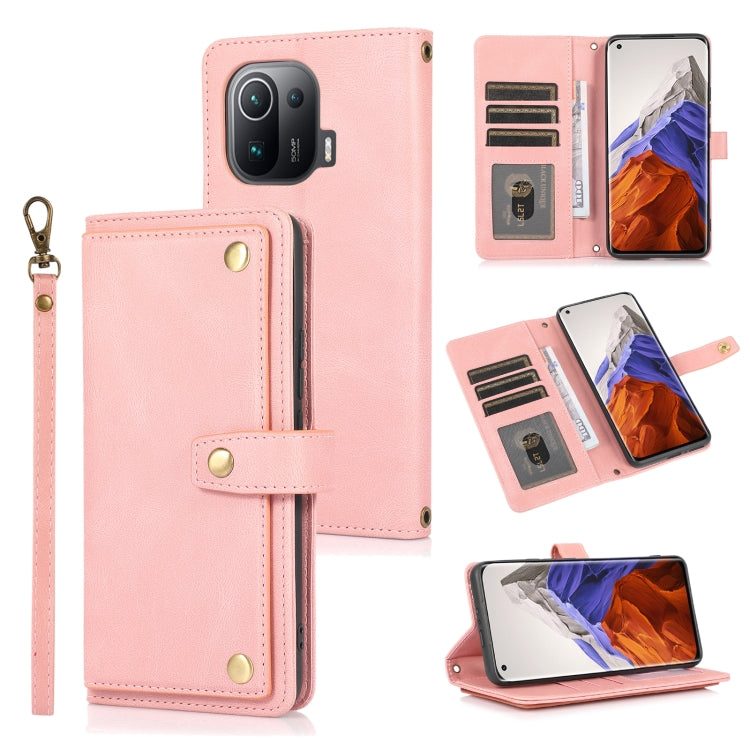 PU + TPU Horizontal Flip Leather Case with Holder & Card Slot & Wallet & Lanyard, For Huawei P20 Lite, For Huawei P30, For Xiaomi Mi 11 Pro, For Xiaomi Redmi K40
